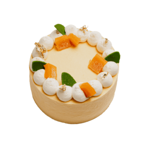 椰香芒果麻糬蛋糕