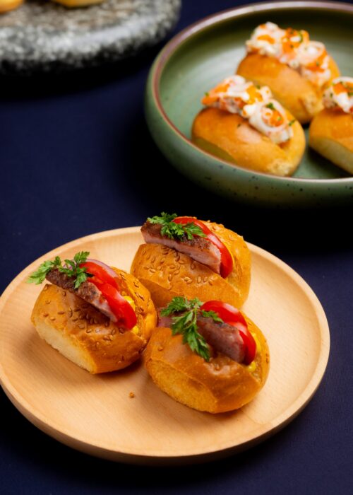 AFTcanape-09 Grilled Beef Mustard Cream Rolls