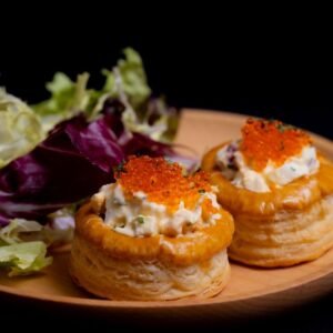 蟹籽雞蛋沙律酥盒