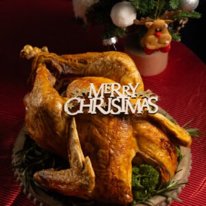 聖誕火雞配金巴利汁