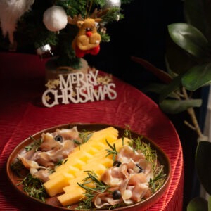 帕馬火腿配珍珠洋蔥哈密瓜