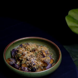 木魚花胡麻茄子