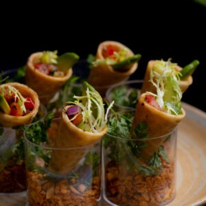 牛油果蕃茄莎莎脆筒